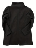 kkboxly  Men's Elegant Single Breasted Trench Coat For Fall Winter