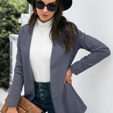 kkboxly  Womens Casual Blazers Open Front Long Sleeve Work Office Jackets Blazer