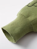 kkboxly  Men's Cute Cat Pattern Sweater - Trendy & Warm Pullover for Couples & Adolescents