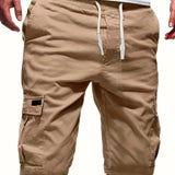 2025 kkboxly  Comfortable and Stylish Men's Plus Size Cargo Shorts with Multiple Pockets