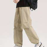 kkboxly  Men's Casual Loose Fit Joggers, Chic Street Style Pants