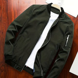 kkboxly Autumn New Casual Men's Jacket Men's Baseball Jacket Coat