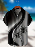 kkboxly  New Man's Hawaiian Vintage Button Down Short Sleeve Shirts Best Sellers