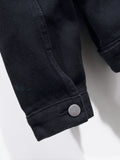 kkboxly  Original Design Men's Paint Denim Jacket