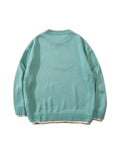kkboxly  All Match Knitted Vintage Preppy Fake Two Piece Sweater, Men's Casual Warm Slightly Stretch Crew Neck Pullover Sweater For Fall Winter