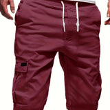 2025 kkboxly  Comfortable and Stylish Men's Plus Size Cargo Shorts with Multiple Pockets