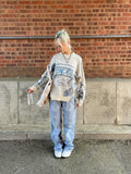 kkboxly  Y2K Long Sleeve Sweater, Loose Casual Sweater For Spring & Fall, Women's Clothing