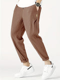 kkboxly  Men's Casual Trendy Thin Trousers For Spring Summer