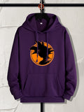 kkboxly  Cool Anime Boy Print Hoodie - Men's Casual Pullover Hooded Sweatshirt for Spring/Fall - Perfect Gift Idea