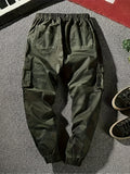 kkboxly  Camouflage Pattern Multi Pocket Cargo Panst, Men's Casual Cotton Joggers Sweatpants For All Seasons