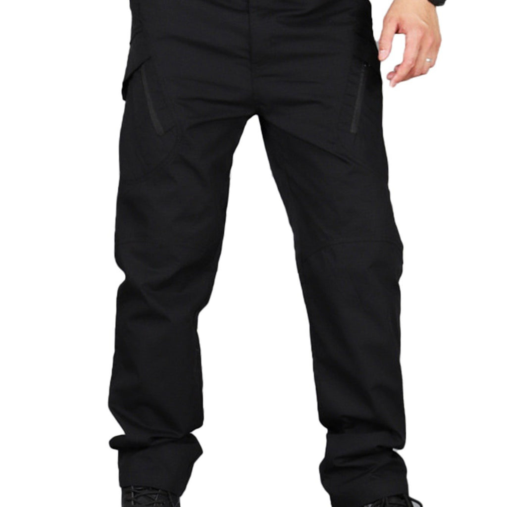 kkboxly Men's Ripstop Tactical Pants Waterproof Cargo Pants Lightweight Hiking Work Pants With Multi Pockets