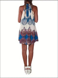 Kkboxly   Bohemian Halter Dress, Casual Every Day Dress For Summer & Spring, Women's Clothing