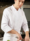 Chef Work Clothes Men's Long Sleeve Hotel Restaurant Baking Clothing