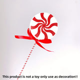kkboxly 5pcs Christmas Simulation Candy Lollipop Christmas Tree Ornament