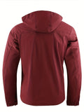 kkboxly Stay Stylish and Protected with this Men's Windbreaker Bomber Jacket - Perfect for Spring Outdoors!
