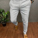 kkboxly kkboxly  Men's Elegant Slacks, Semi-formal Dress Pants For Business Banquet