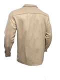 kkboxly  Solid Retro Jackets For Men Dual Pockets Button Up Lapel Stylish Coat Jackets For Men Autumn Winter