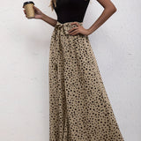 kkboxly  Casual Wide Leg Belted Tank Jumpsuit, Palazzo Jumpsuit For Summer & Spring, Women's Clothing