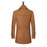 kkboxly Men's Winter Thick Warm Pea Coat Jacket: The Perfect Christmas Gift for Him!