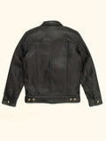 kkboxly  Plus Size Men's Solid PU Jacket With Pockets For Fall Winter, Motorcycle Riding Jacket, Men's Clothing