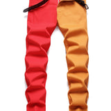 kkboxly  Men's Slim Straight Fit Jeans Casual Washed Stretch Denim Jeans Best Sellers