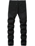kkboxly  Men's Ripped Distressed Destroyed Skinny Fit Stretch Denim Jeans Best Sellers