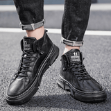 kkboxly kkboxly Men Microfiber Leather Waterproof High Top Sport Tooling Boots
