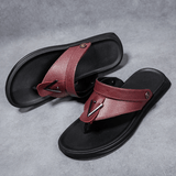 kkboxly Men Breathable Non Slip Two Ways Cliped Casual Beach Sandals