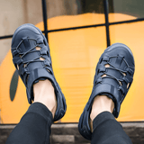 kkboxly kkboxly Men Hollow Out Breathable Non Slip Soft Bottom Outdoor Casual Beach Sandals