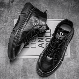 kkboxly kkboxly Men Microfiber Leather Waterproof High Top Sport Tooling Boots